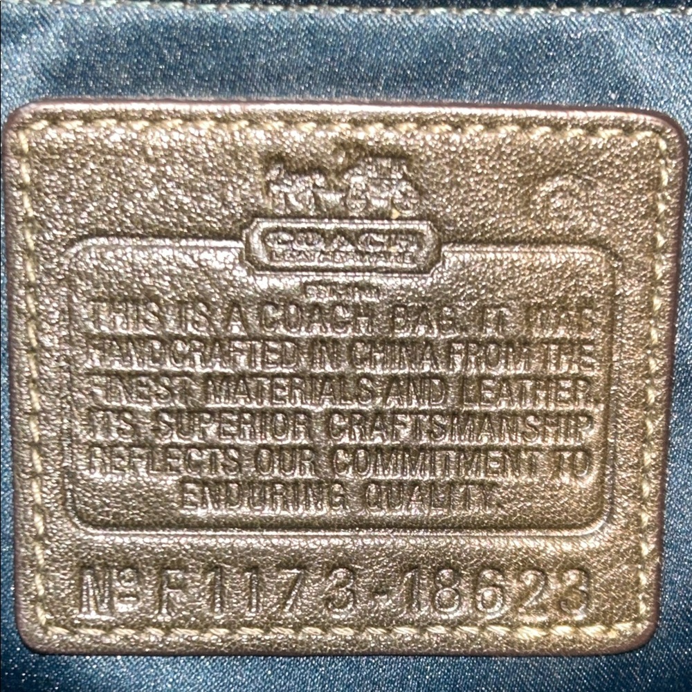 Coach Abigail Croc-Embossed Shoulder Bag - Picture 15 of 17